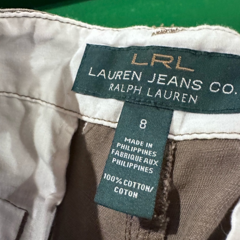 Ralph Lauren Women’s  Cargo Pants - Khaki - Picture 2 of 6